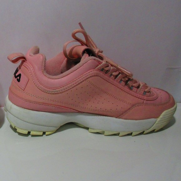 FILA Pink Women's Sneakers Running Shoes Size 7 1/2 - Picture 5 of 10
